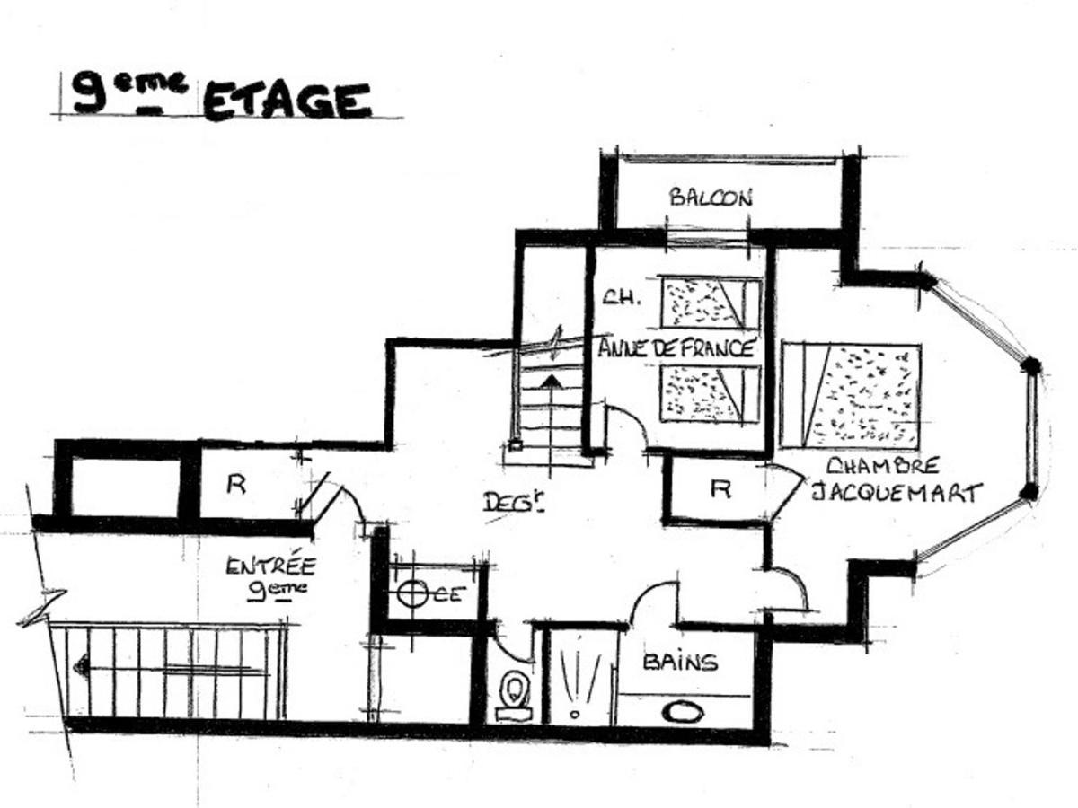 Appartement Panoramique Au Centre De Moulins Avec Terrasse, 2 Chambres, Et Equipements Modernes - Fr-1-489-412 외부 사진